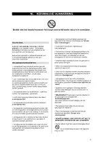 Предварительный просмотр 6 страницы Warmtech RCM2000TL Original Instructions Manual