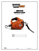 WARN Works PullzAll 685005 User Manual preview