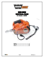 WARN Works PullzAll User Manual preview