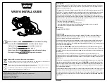 Warn VR EVO Install Manual preview