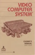 Предварительный просмотр 1 страницы Warner Communications ATARI CX2600A Owner'S Manual