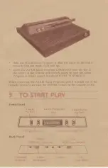 Предварительный просмотр 7 страницы Warner Communications ATARI CX2600A Owner'S Manual