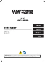 Warrior Winches 260EHLW12 Owner'S Manual preview