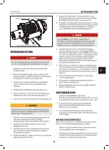 Preview for 15 page of Warrior Winches 260EHLW12 Owner'S Manual