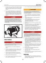 Preview for 24 page of Warrior Winches 260EHLW12 Owner'S Manual