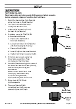 Предварительный просмотр 3 страницы WARRIOR 68115 Owner'S Manual & Safety Instructions