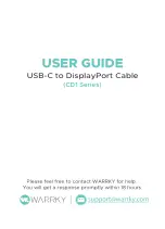 WARRKY CD1 Series User Manual preview