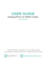 WARRKY DH1 Series User Manual preview