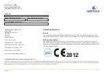 Preview for 2 page of WÄRTSILÄ RS24 User Manual