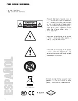 Preview for 4 page of Warwick Amplifier CL / CCL Manual De Usuario