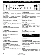 Preview for 4 page of Warwick Wamp C180 Manuel D'Utilisation