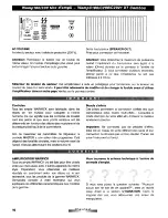 Preview for 6 page of Warwick Wamp C180 Manuel D'Utilisation