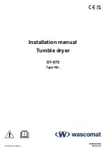 Предварительный просмотр 1 страницы Wascomat D7-675 Installation Manual