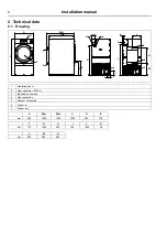 Предварительный просмотр 8 страницы Wascomat D7-675 Installation Manual