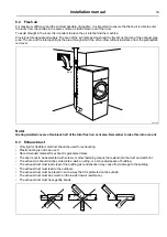 Предварительный просмотр 19 страницы Wascomat D7-675 Installation Manual