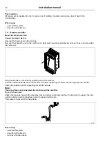 Предварительный просмотр 24 страницы Wascomat D7-675 Installation Manual