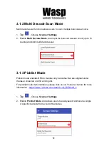 Предварительный просмотр 60 страницы Wasp Barcode Technologies DR6 User Manual
