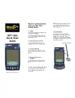 Wasp SPT 1550 Quick Start Manual preview