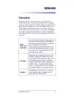 Предварительный просмотр 9 страницы Wasp WDI4600 Quick Reference Manual