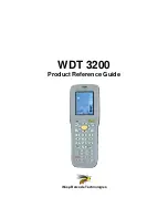 Wasp WDT 3200 Product Reference Manual preview