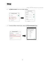 Предварительный просмотр 49 страницы Wasp WDT950 User Manual