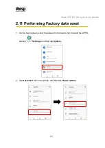 Предварительный просмотр 63 страницы Wasp WDT950 User Manual