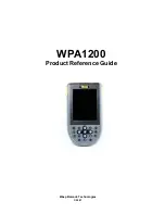Wasp WPA1200 Product Reference Manual preview