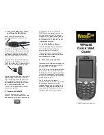 Wasp WPA206 Quick Start Manual preview