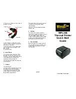 Wasp WPL305 Quick Start Manual предпросмотр