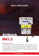 WatchGas AirWatch MK1.2 Quick Start Manual preview