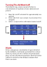 Preview for 6 page of WatchGas AirWatch MK1.2 Quick Start Manual