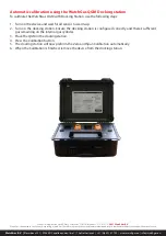 Предварительный просмотр 3 страницы WatchGas QGM Calibration