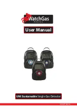 WatchGas UNI Sustainable User Manual preview