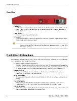 Preview for 8 page of Watchguard Firebox M200 Hardware Manual