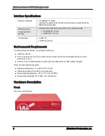 Preview for 5 page of Watchguard Firebox T55 Hardware Manual