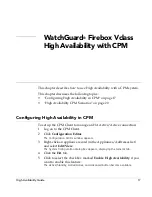 Предварительный просмотр 23 страницы Watchguard Firebox V10 Supplementary Manual