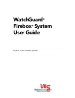 Watchguard Firebox X1000 User Manual preview