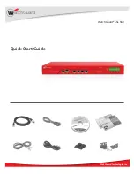 Preview for 1 page of Watchguard SSL 560 Quick Start Manual