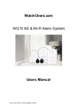 Предварительный просмотр 1 страницы WatchOvers WG13 User Manual