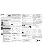 Watec WAT-233 Operation Manual preview