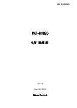 Watec WAT-910BD Manual preview