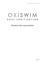 Preview for 3 page of Waterco OXISWIM Quick Reference Manual