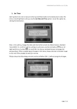 Preview for 14 page of Waterco OXISWIM Quick Reference Manual