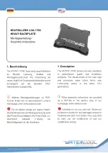 Preview for 1 page of Watercool HEATKILLER Series Assembly Instructions Manual