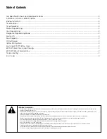 Preview for 2 page of WaterGroup 6200 SXT Service Manual