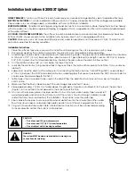 Preview for 4 page of WaterGroup 6200 SXT Service Manual