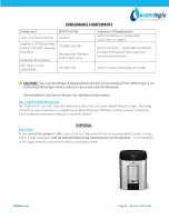 Preview for 2 page of WaterLogic CUBE Manual