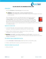 Preview for 5 page of WaterLogic WL100 Installation Procedures Manual