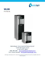 WaterLogic WL200 Manual предпросмотр