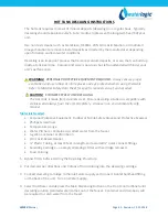 Preview for 11 page of WaterLogic WL250 Troubleshooting Manual